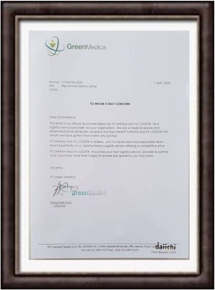 Sertifikasi ISO 45001:2018 PT Sarana Mulya Logistik